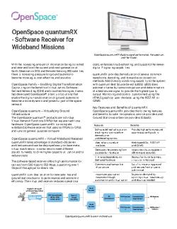 OS-013 OpenSpace quantumRX