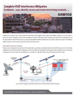 Fact Sheet - Complete VSAT Interference Mitigation