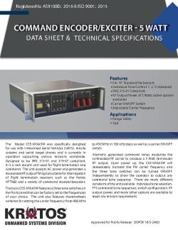Command Encoder/Exciter - 5 Watt