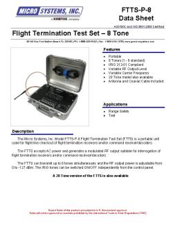 Flight Termination Test Set