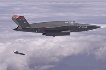AFRL successfully completes XQ-58A Valkyrie flight and payload release test