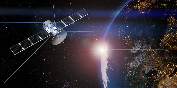 Communications satellite 5G network