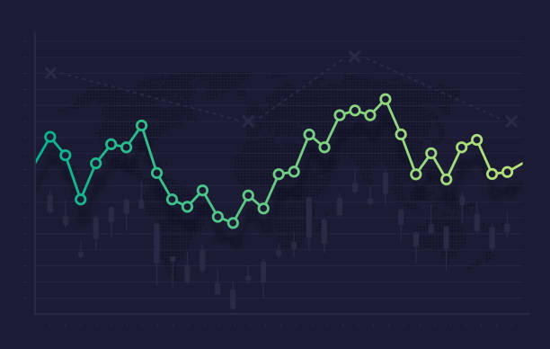 Illustration of a chart going up and down