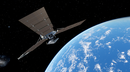 Kratos, Intelsat, Hispasat: Software-deﬁned payloads put satellites into IP world. Satellite builders might worry