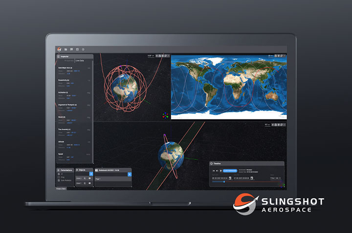 Slingshot Aerospce was awarded a contract with Space Systems Command to deploy a next-generation space training product.