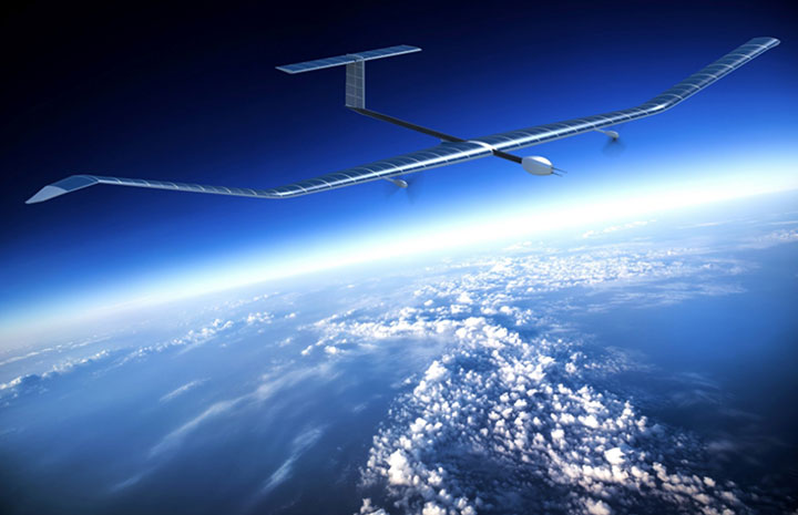 This file image shows the Airbus Zephyr S, a high-altitude pseudo satellite (HAPS) that flew for more than 25 days on its maiden flight in 2018. HAPS are not a new technology but appear to be closer to commercial viability.