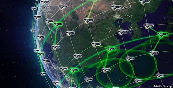 DARPA's Blackjack, now reduced to four satellites, all lauched in June.