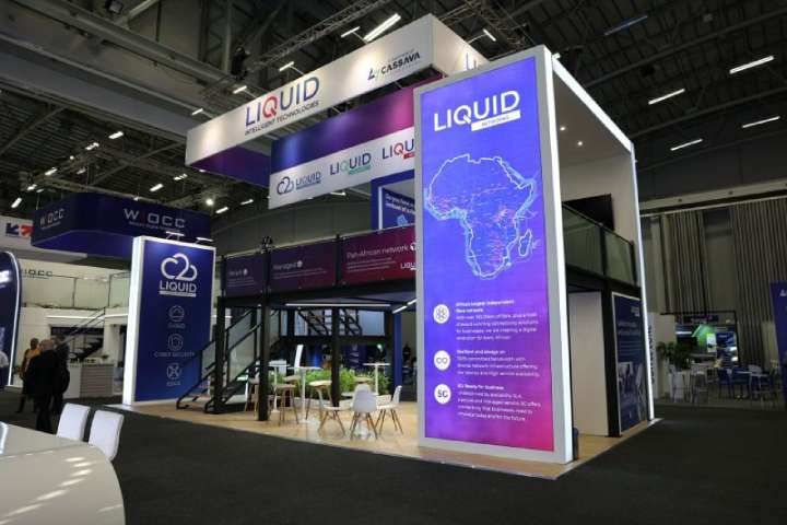 The CEO of Liquid Satellite Services, the leading independent satellite service provider in Africa, highlighted the challenges telcos face in working with satcom providers. Image shows Liquid Intelligent Technologies at the 2023 Africa Tech Festival.