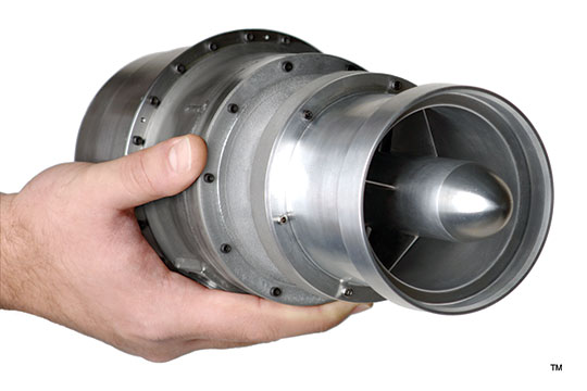 mini jet engine drone