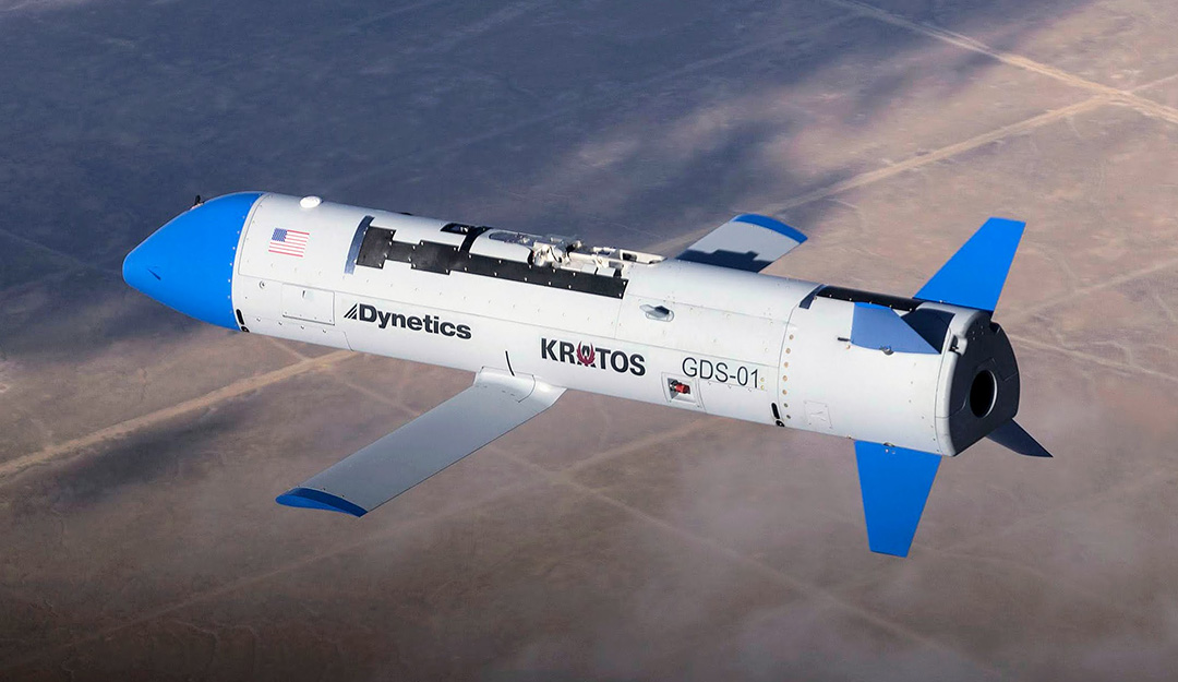 X-61A Gremlins UAV in flight