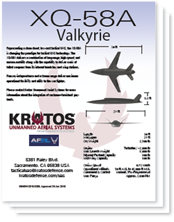 XQ-58A Valkyrie Datasheet