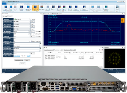 Monics 1500 1U rack and screenshot