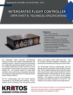 Intergrated Flight Controller