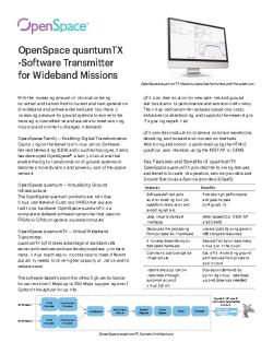 OS-019 OpenSpace quantumTX