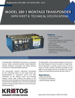 Model 280-1 Montage Transponder