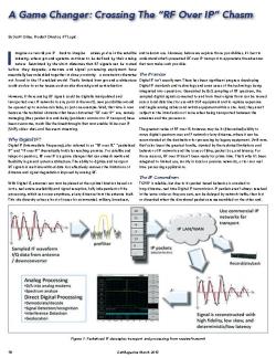 Crossing the RF Over IP Chasm