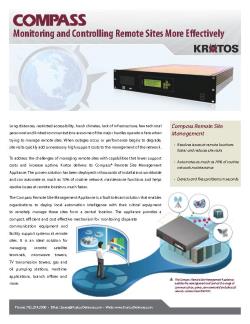 Fact Sheet - Compass Remote Site Management