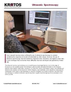 Ultrasonic-Spectroscopy