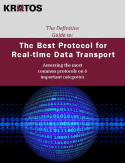 The Best Protocol for Real-time Data Transport