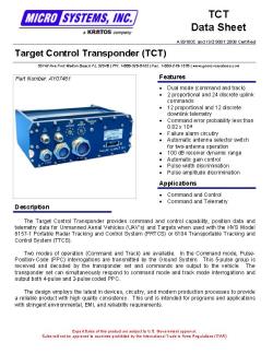 Target Control Transponder (TCT)