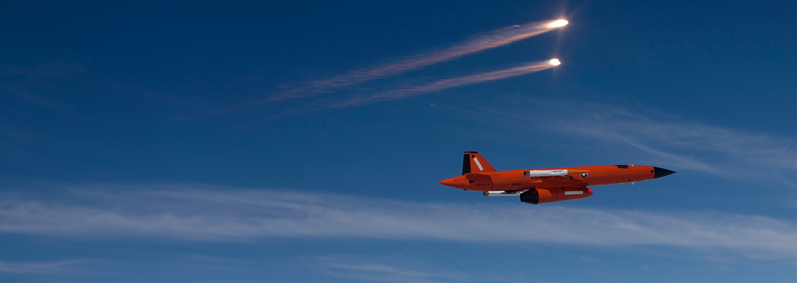 BQM-167 in flight