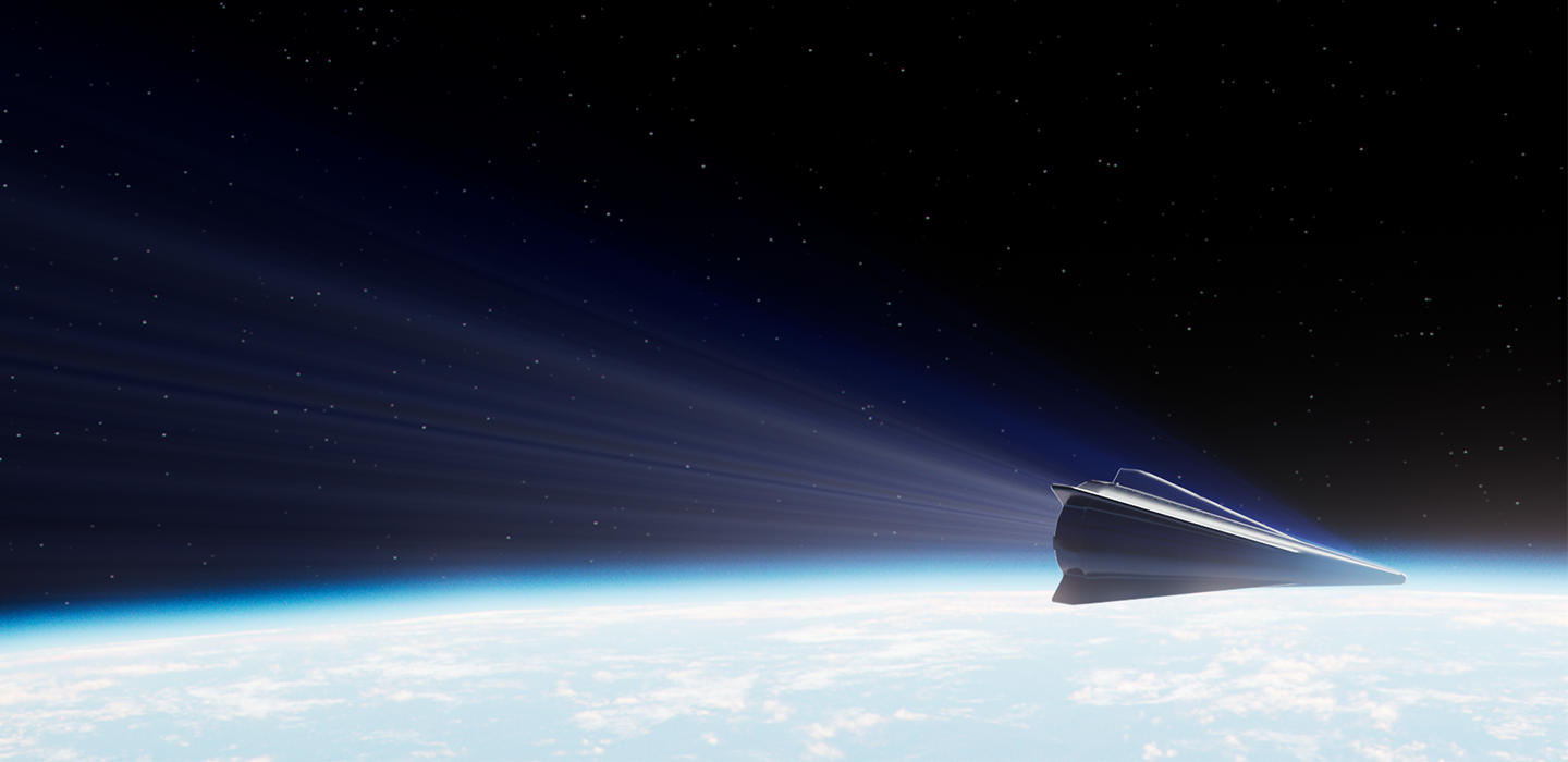 Hypersonic system in space