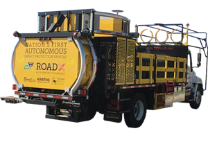 Kratos' Autonomous Truck-Mounted Attenuator (ATMA)